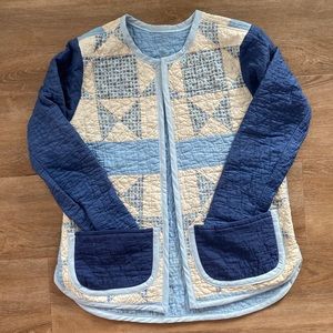 Vintage Quilt Jacket Handmade